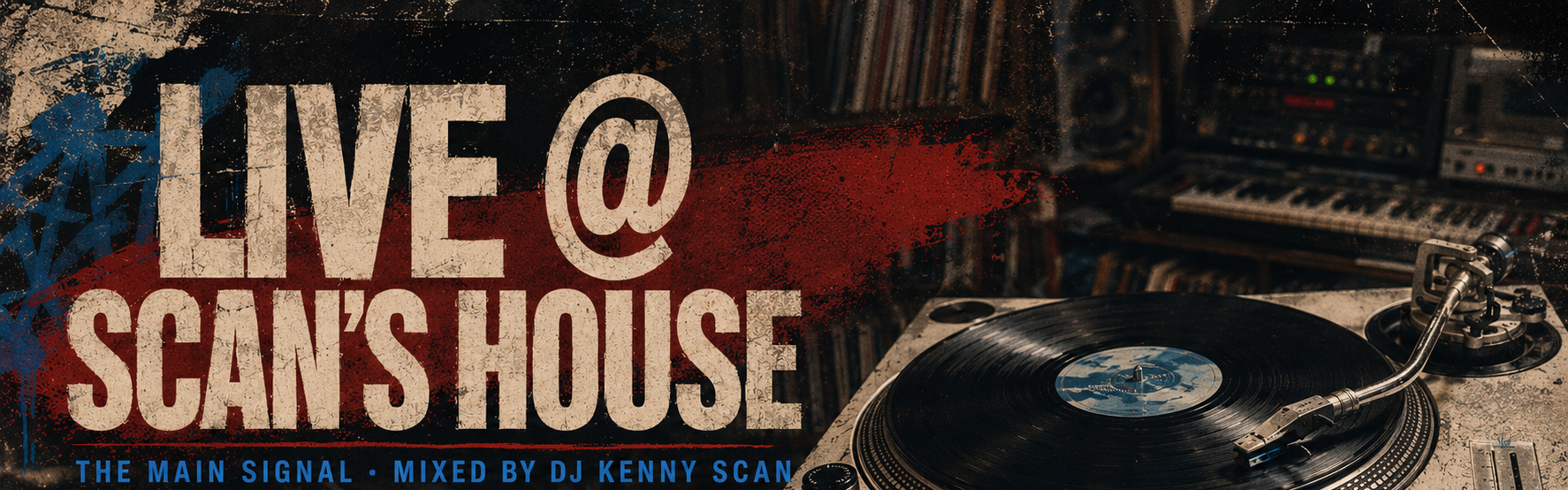 Live @ Scan’s House station banner